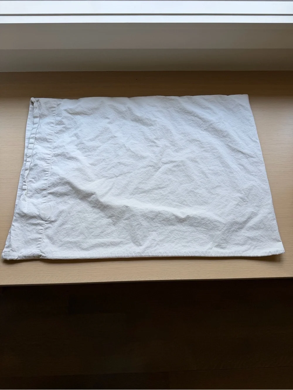 Parachute Home - Cotton Percale Pillowcases, Standard Bone